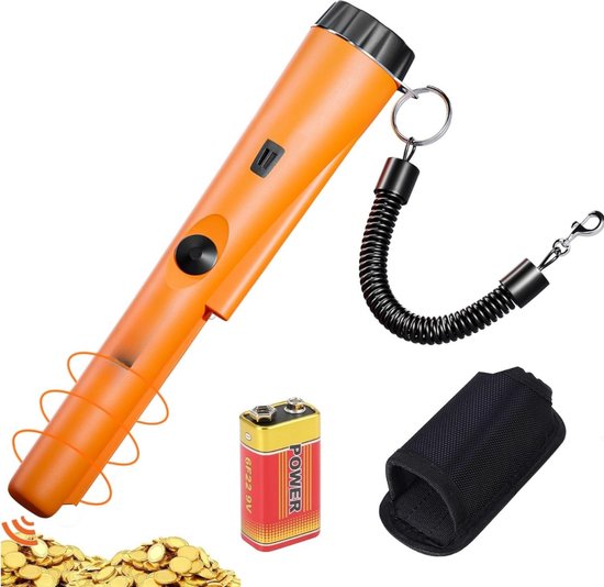 Pinpointer Metaaldetector Waterdicht Oranje review