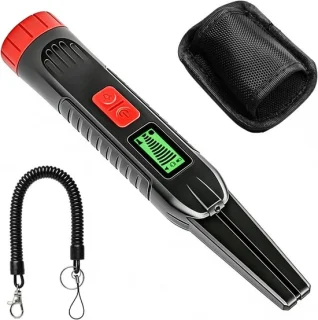 Pinpointer metaaldetector zwart