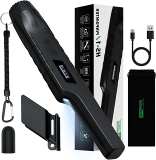 Pinpointer metaaldetector - zwart