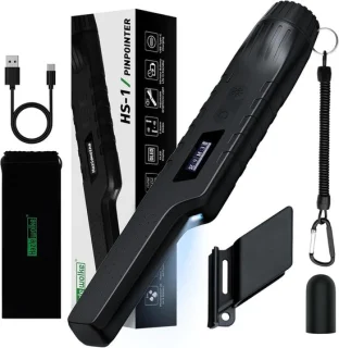 Pinpointer metaaldetector zwart