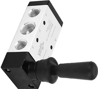 Pneumatisch 5-weg hendelventiel 2-standen 3/8" 4H310-10