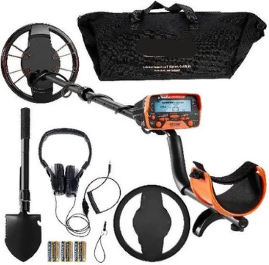 Professionele Metaaldetector 10 Inch Waterdicht LCD Scherm