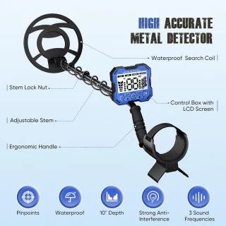 Professionele Metaaldetector