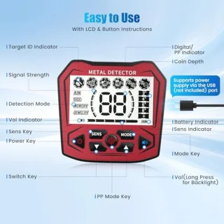 Professionele metaaldetector