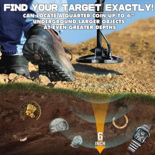 Professionele metaaldetector kit