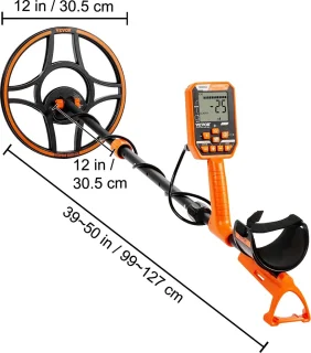 Professionele Metaaldetector Kop 30,5x30,5cm Accu Oplaadbaar
