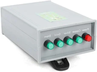 Professionele metaaldetector met goudzoeker antenne