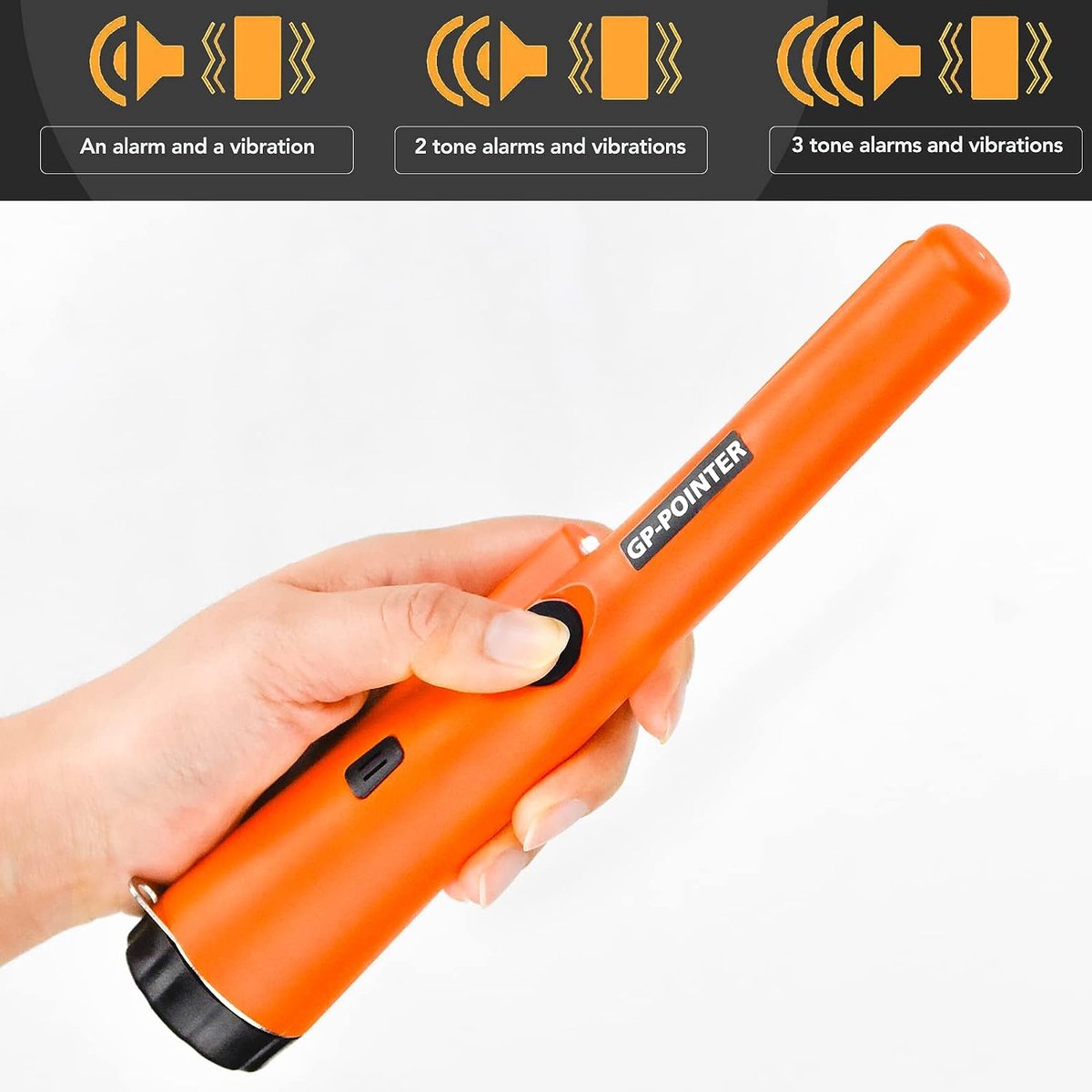 Wat vinden we goed aan de Professionele Metaaldetector Pinpointer IP66 Waterdicht met Holster