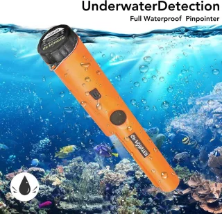 Professionele Metaaldetector Pinpointer IP66 Waterdicht met Holster