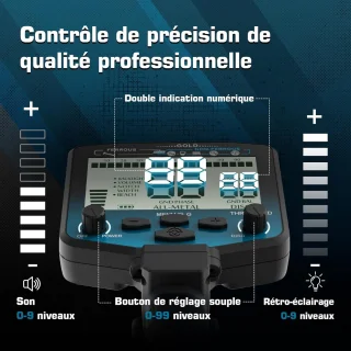 Professionele metaaldetector set