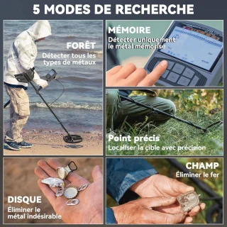 Professionele metaaldetector voor volwassenen