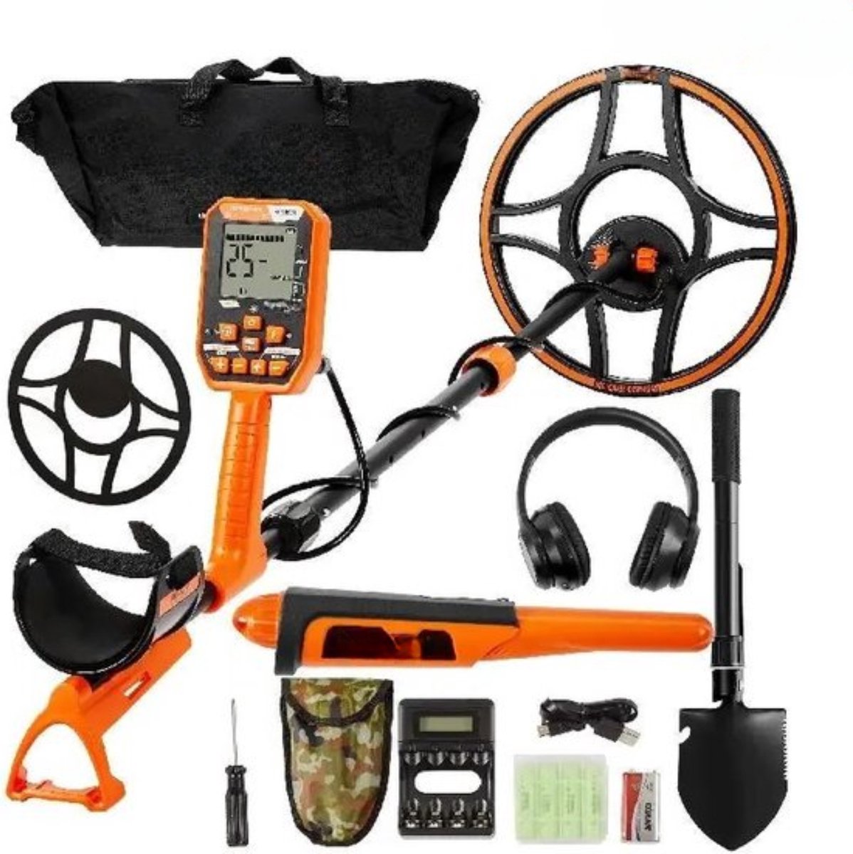 De Professionele Metaaldetector Waterdicht Met Accu in één oogopslag