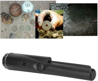 Professionele Pinpointer Metaaldetector Zwart