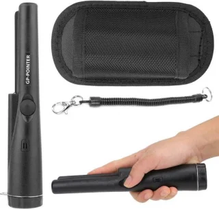 Professionele Pinpointer Metaaldetector Zwart