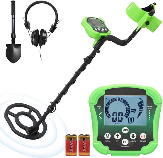 Professionele Waterdichte Metaaldetector Kit