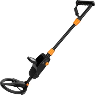 QIN® kindermetaaldetector zwart