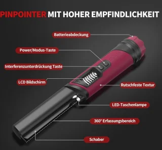 QPFO® Metaaldetector Pinpointer
