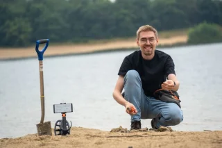 Quest Air Metaaldetector Smartphone Interface