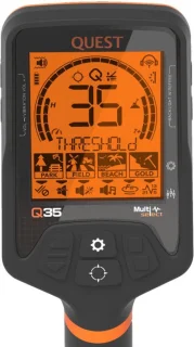 Quest Q35 metaaldetector draadloos