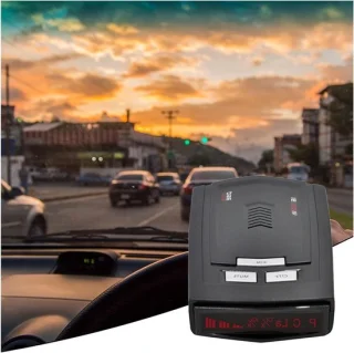 Radar detector zwart