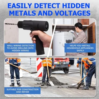 RFWR® Draagbare metaaldetector