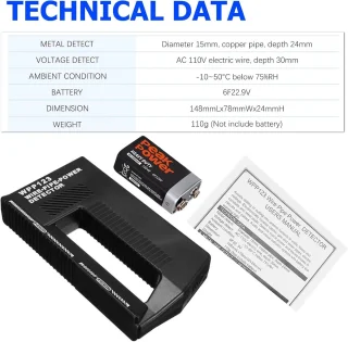 RFWR® Draagbare metaaldetector