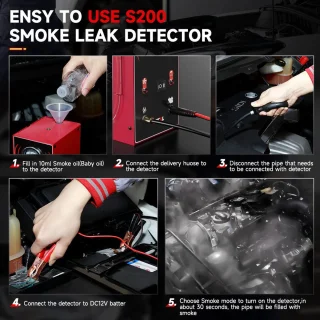 Rooklekdetector – Lekscanner voor auto en motor