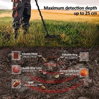 Schatzoeker Metaaldetector voor Volwassenen - Geel