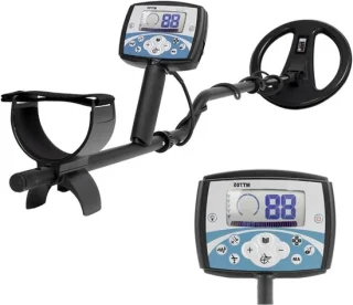 Schatzoeker Tracker Metaaldetector - Dubbele loopspoel 270 mm - Zwart