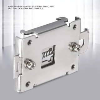 Set van 2 vaste klemmen voor 35 mm DIN-rail