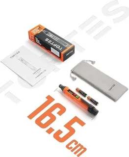 SHOP YOLO gasdetector gaslekdetector oranje inclusief 2 batterijen
