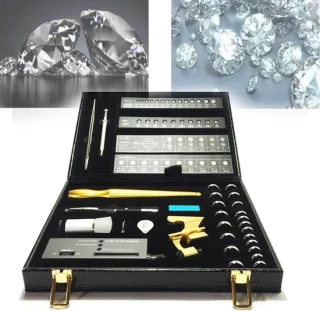 Sieraden testen tool - 2.5 kg - zwart