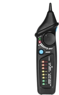 Spanning detector contactloze meting 17,8 cm zwart