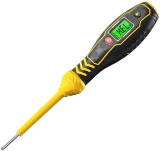 Spanningsdetector zoemer 11-450v geel