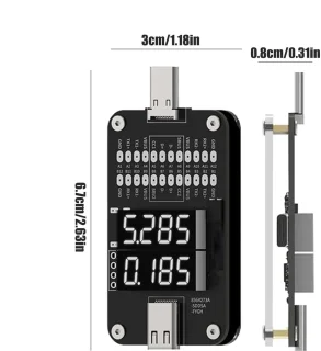 Spanningsmonitor Type-C Tester