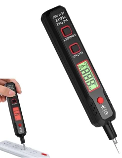 Spanningstester pen 16.2 cm zwart