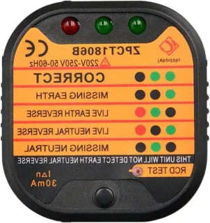 Spanningstester stroomdetector 6.5 x 6.1 x 6 cm grijs