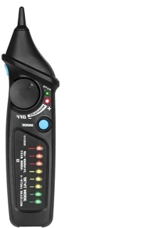 Spanningszoeker draadbreukdetector 17.8 x 3.3 cm zwart