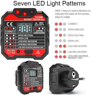 Wat vinden we goed aan de Stopcontacttester met Spanningsdisplay