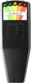 Stralingsdetector emf meter zwart