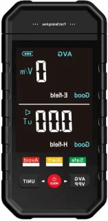 Stralingstester emf meter grijs
