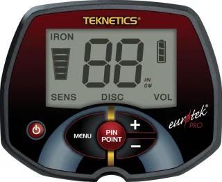Teknetics Eurotek Pro metaaldetector 11 inch DD