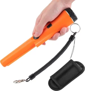 TIM pinpointer metaaldetector waterdicht oranje