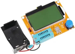 Transistor tester componenten meter zwart geel