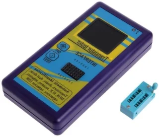 Transistor Tester LCR Meter - Paars/Geel