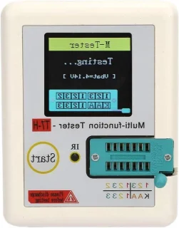 Transistortester grafisch
