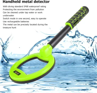 Underwater Metal Detector IP68 Waterproof Handheld ABS Housing for Diving
