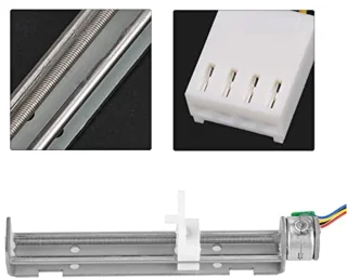 Universeel 12V stappenmotor met lineaire moer - 2 stuks