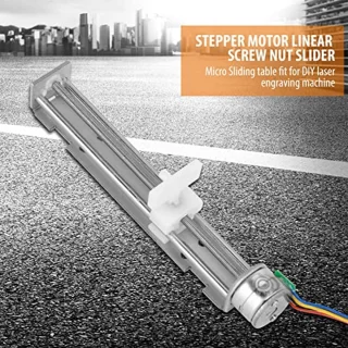 Universeel 12V stappenmotor met lineaire moer - 2 stuks