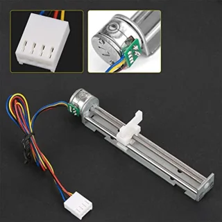 Universeel 12V stappenmotor met lineaire moer - 2 stuks